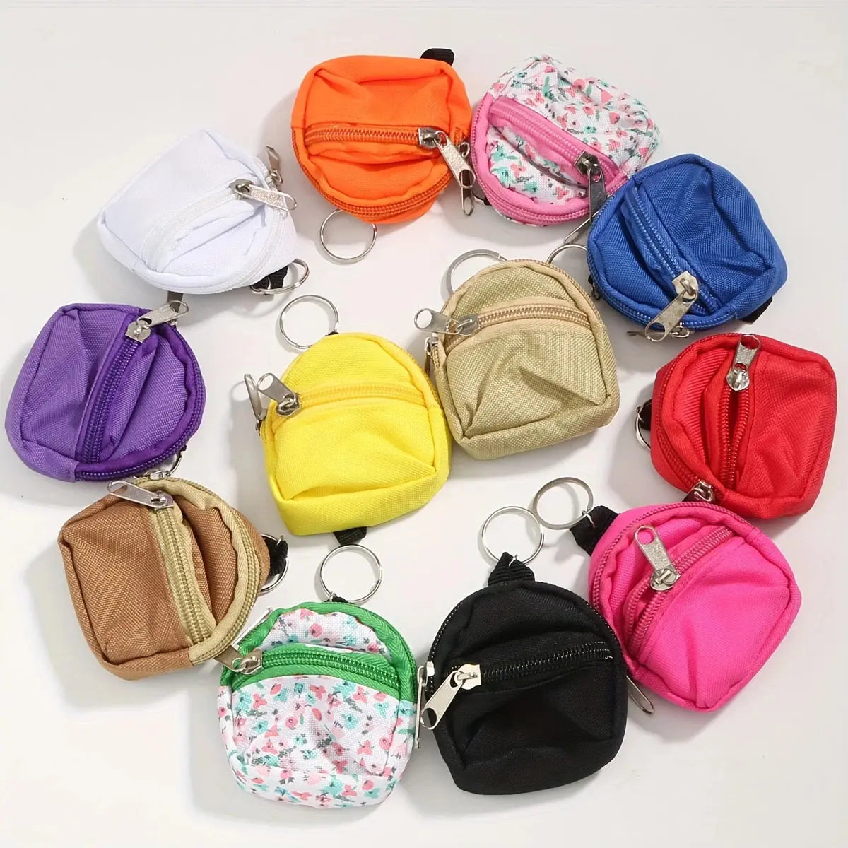 custom mini backpack coin purse Mini Backpack Keychain Coin Purse Custom Colorful Zero Wallet Bag for – Sparkels