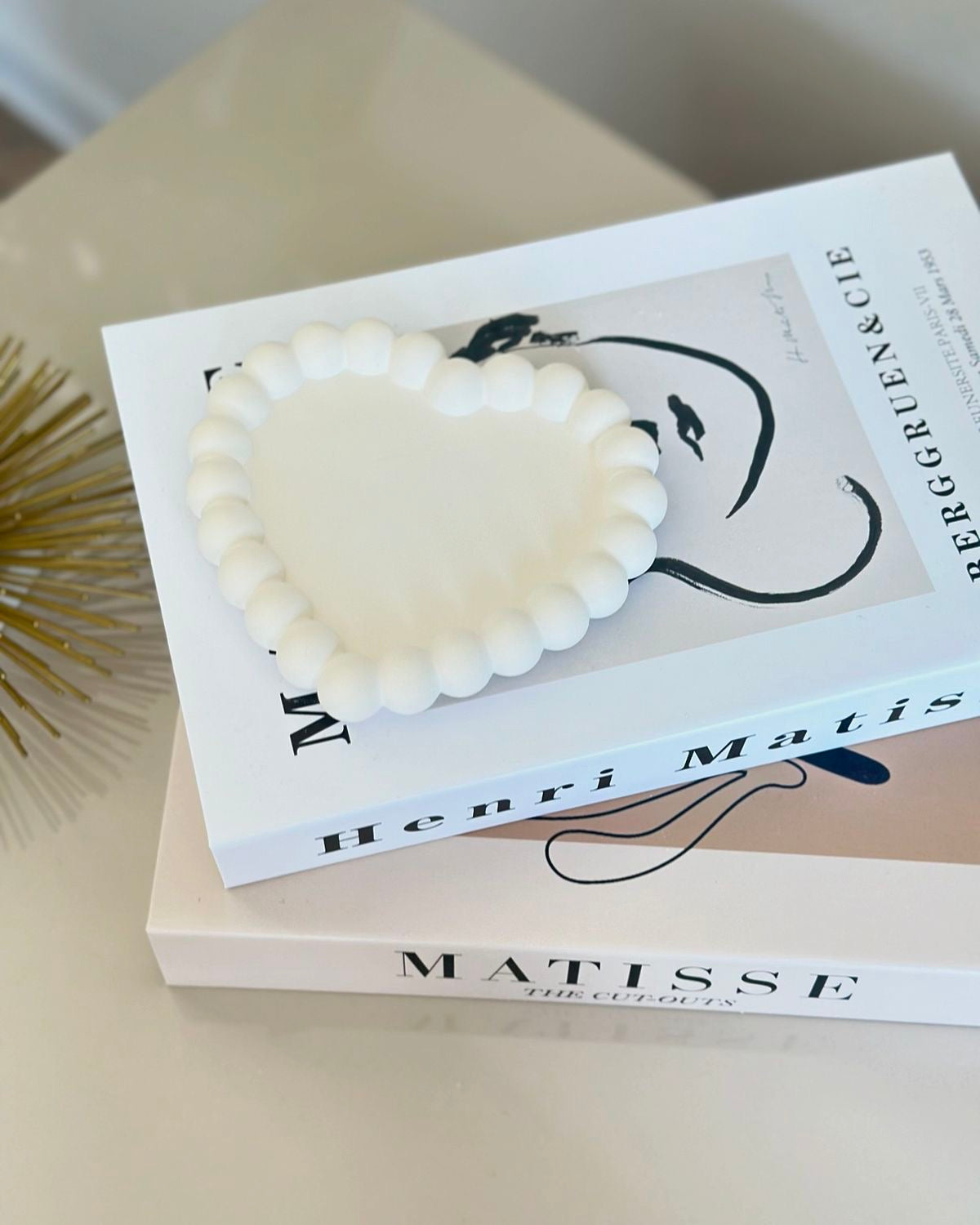 Mini Heart Shape Ceramic Plate