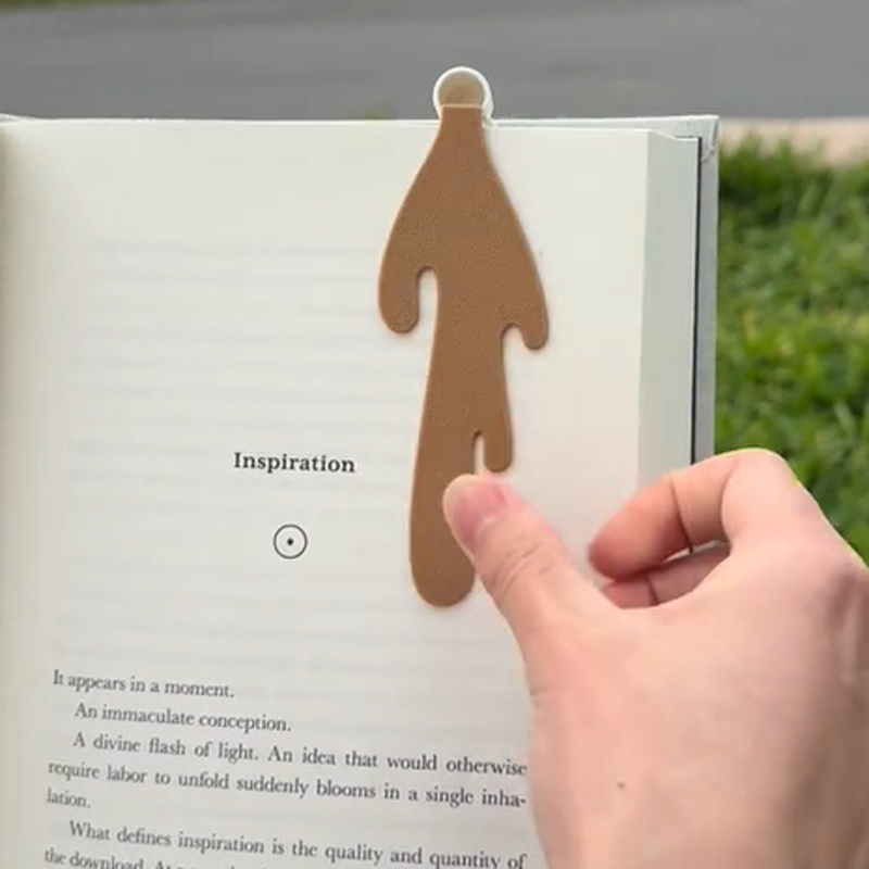 Cute Spilled Coffee Bookmark Corner Marker For Reading