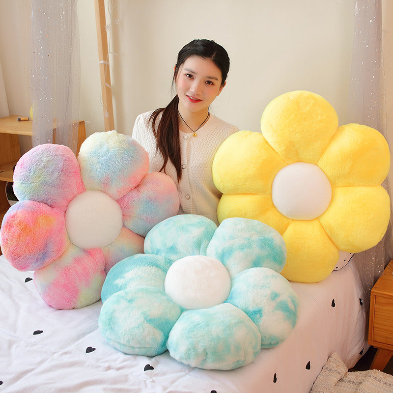 46CM Multi Flowers Plush Pillow Pant Petal Cushion Stuffed Toys