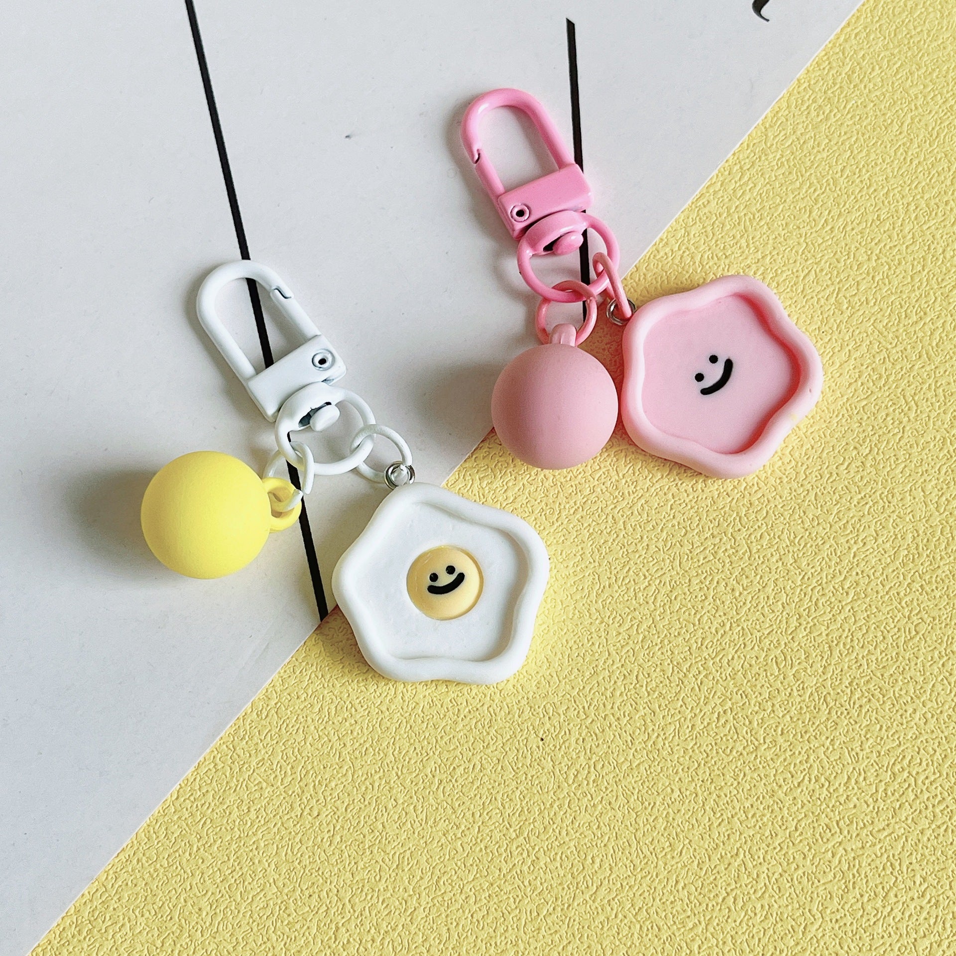 Kawaii Acrylic Candy Color Keychain