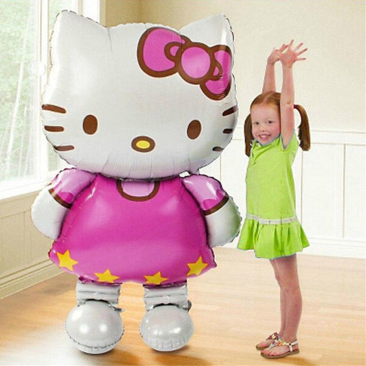 4D Cartoon Foil Balloons Happy Birthday Party Decoration Balloons Bulk Balloon Set for Kids Birthday & Cartoon Themed Celebrations