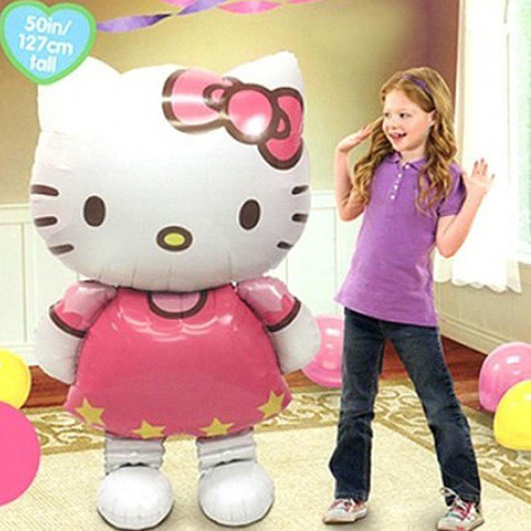 4D Cartoon Foil Balloons Happy Birthday Party Decoration Balloons Bulk Balloon Set for Kids Birthday & Cartoon Themed Celebrations