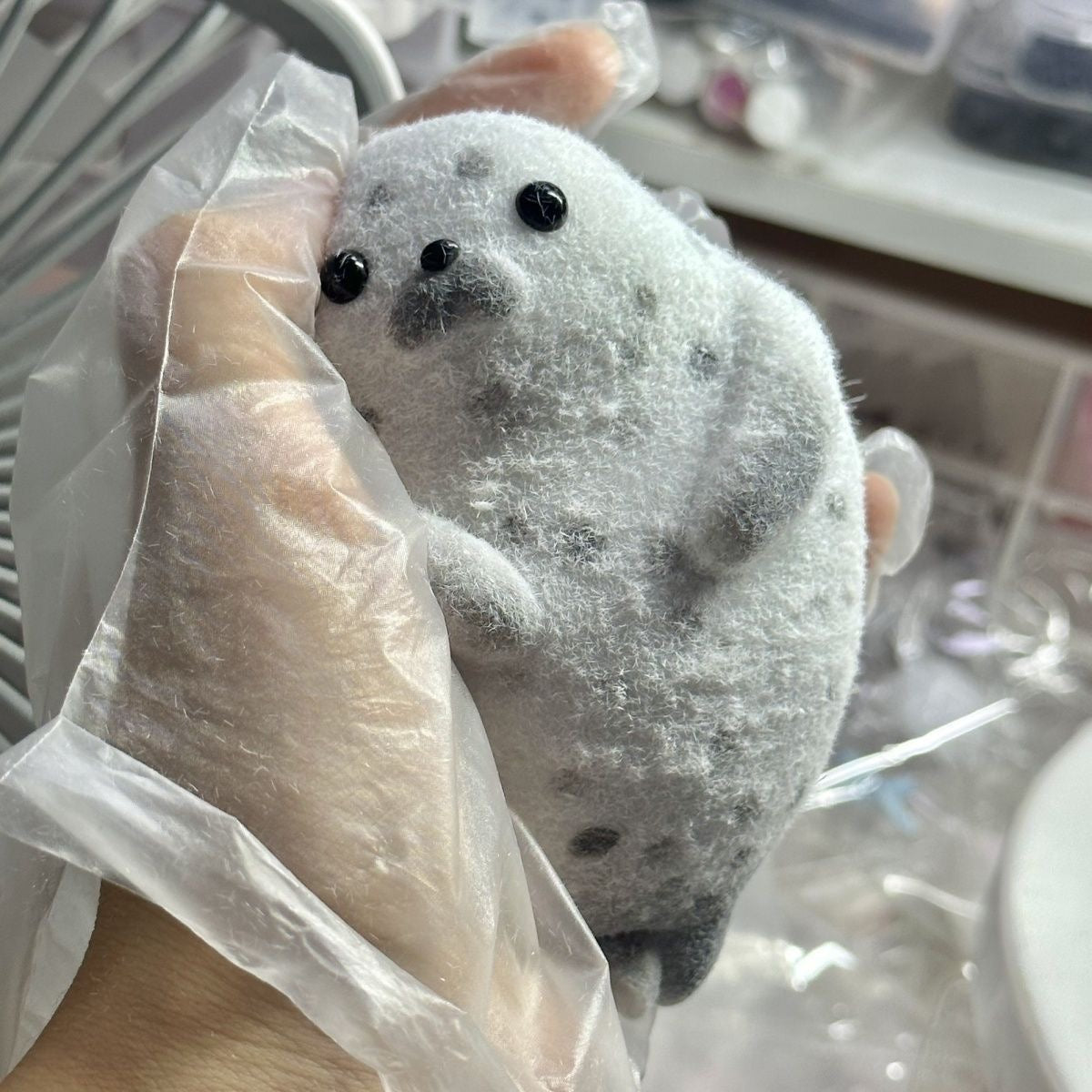 Sea Seal Squishy Squeeze Toys Cute Sea Animal Fidget Toy for Kids, Stress Relief & Party Favors