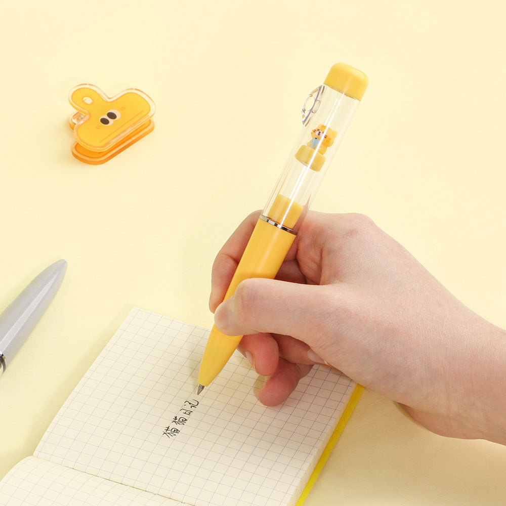 Kawaii Animal Capsule Shake Gel Pen