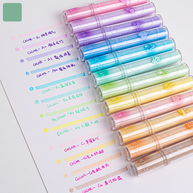 Scented Glitter Gel Pen Dessert & Fruit Aroma Shimmer Pen Set