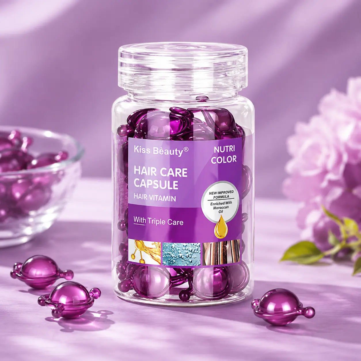 Nutri Color Hair Care Vitamin Capsules
