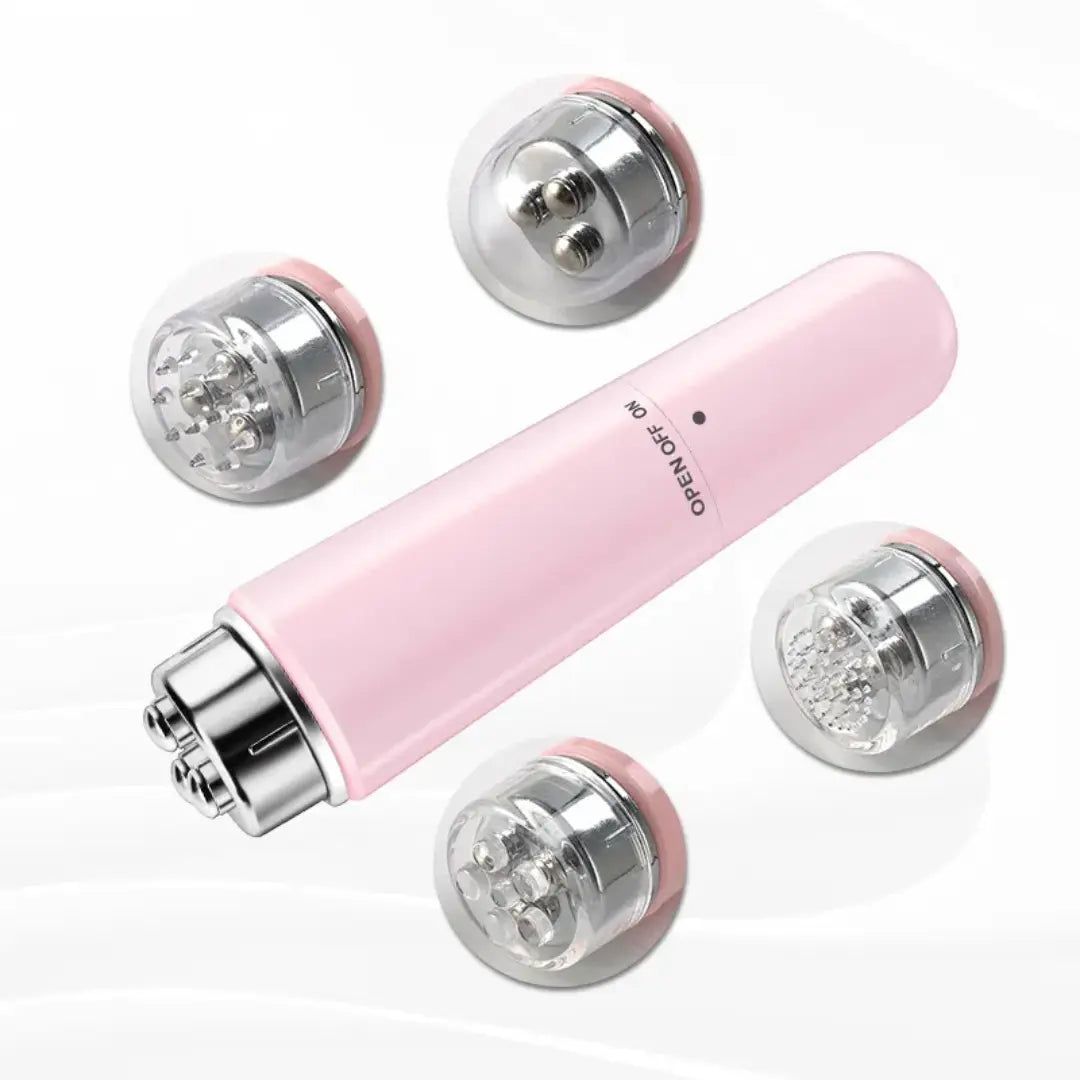 4-in-1 Micro-Vibration Eye & Face Massager Stick  Anti-Aging, Puffiness Relief, Skin Tightening Beauty Tool Sparkels  Sparkels