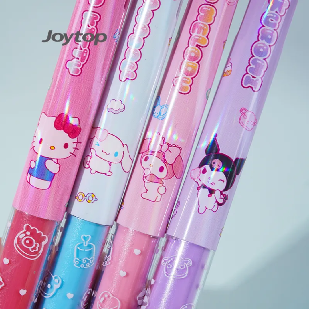 Dual Color Gel Pen 0.7mm Black & Red Ink