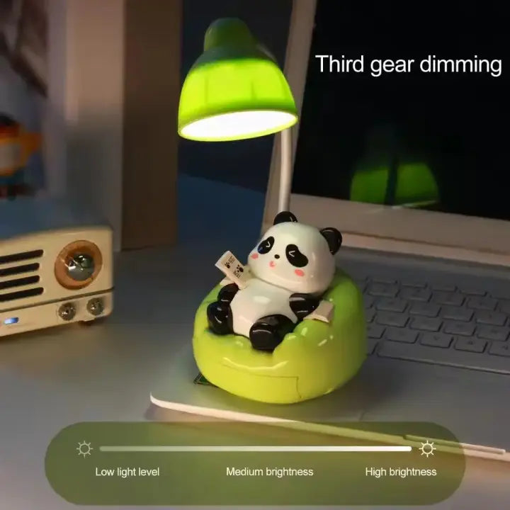 Cute Panda LED Desk Lamp Rechargeable Night Light & Study Table Lamp for Kids Sparkels  Sparkels