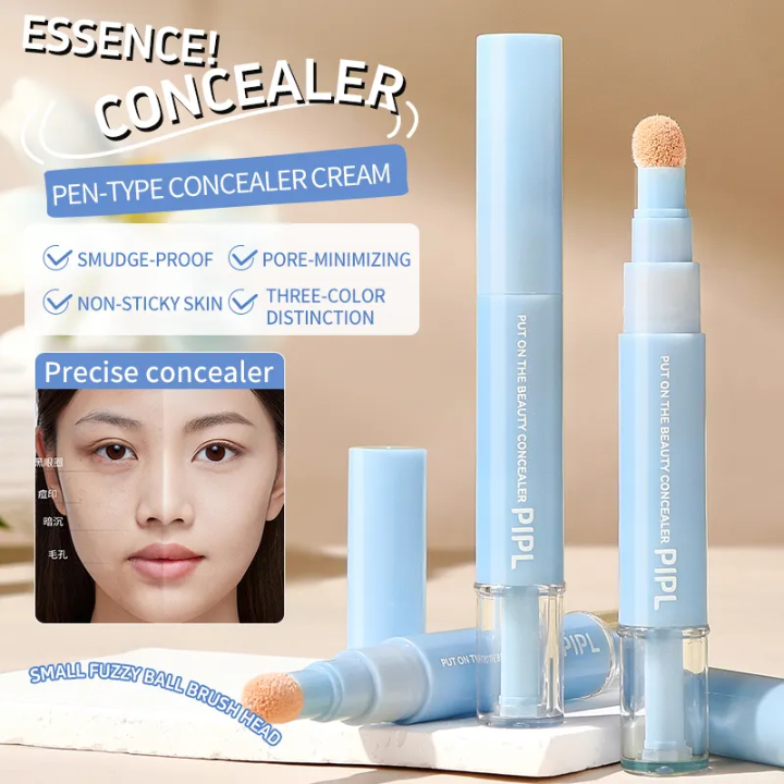 PIPL Essence Pen Type Concealer Stick Hydrating, Smudge Proof Pore Minimizing 3 Shades Sparkels  Sparkels