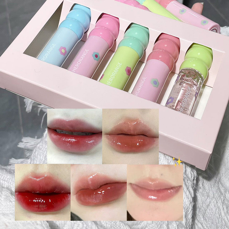 Mirror Lip Glaze Moisturizing Water Light Lip Gloss High Shine Lip Glass
