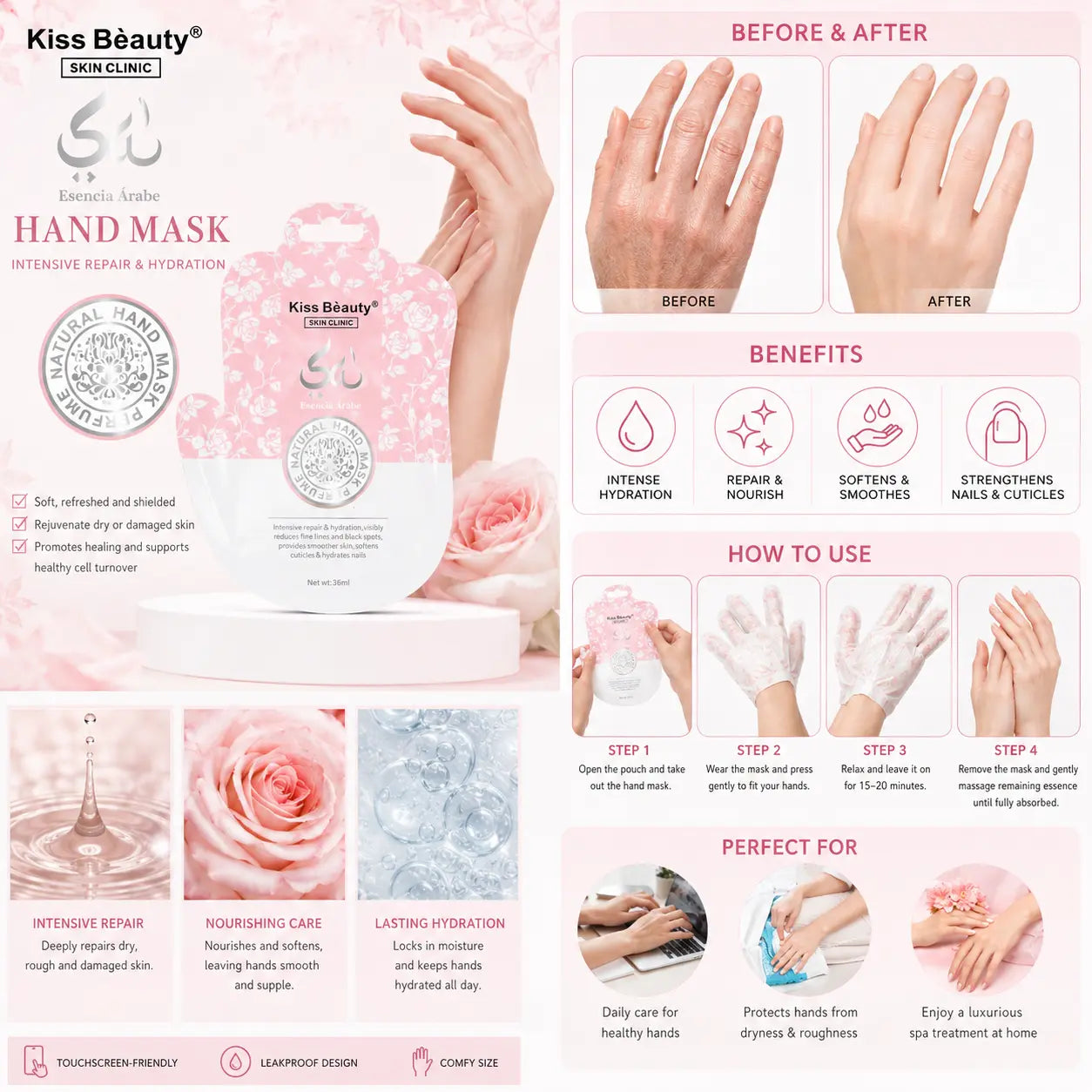 Natural Hand Mask Intensive Repair & Hydration
