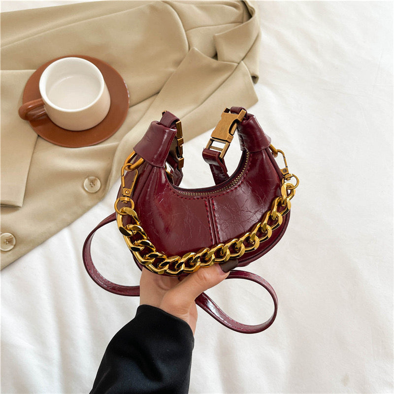 Mini Crossbody Chain Bag  Cute Clutch & Coin Purse for Women & Girls
