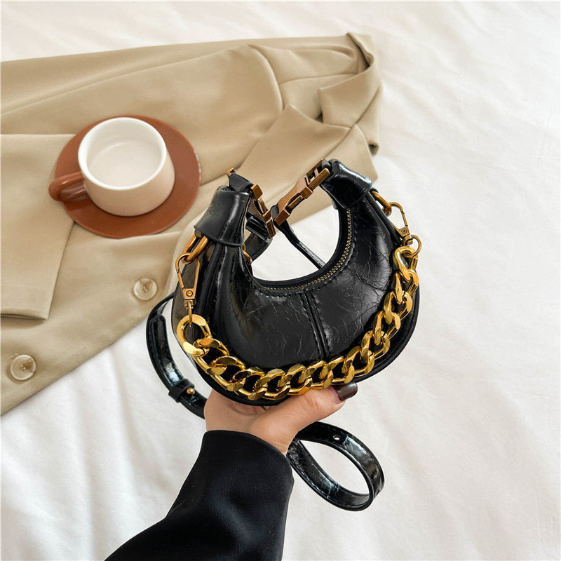 Mini Crossbody Chain Bag  Cute Clutch & Coin Purse for Women & Girls