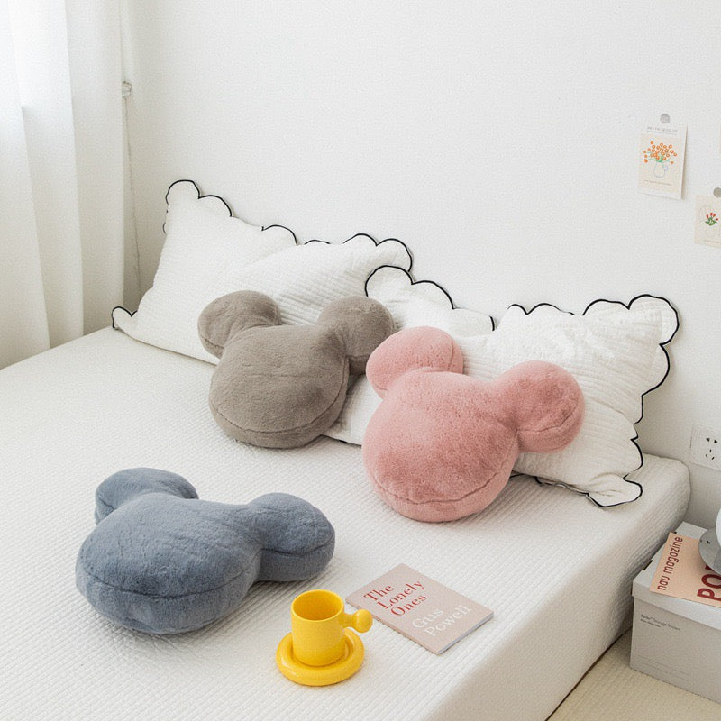 Mickey Shaped Plush Cushion Sofa & Living Room Decorative Toy Pillow