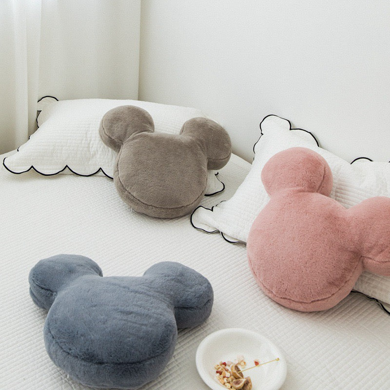Mickey Shaped Plush Cushion Sofa & Living Room Decorative Toy Pillow