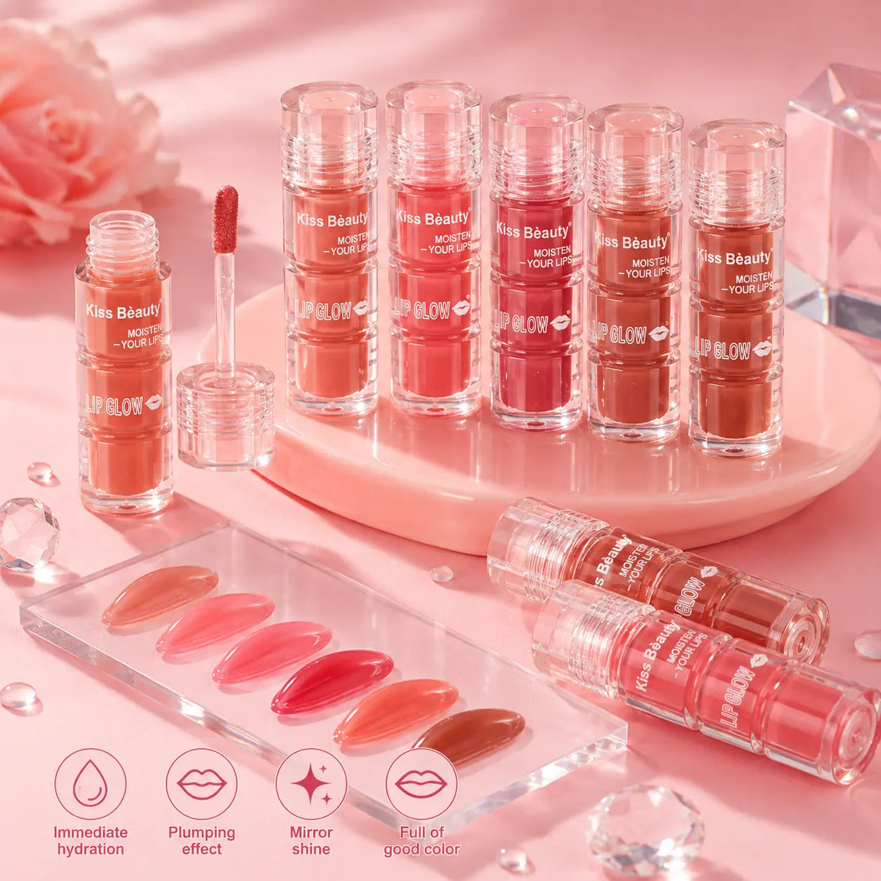 Lip Glow Hydrating & Plumping Lip Gloss