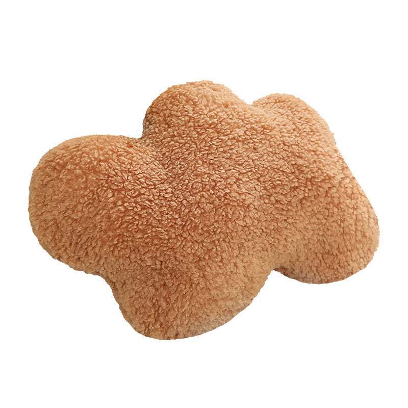 Cloud Shaped Plush Pillow Nordic Style Soft Decorative Cushion for Living Room & Bedroom