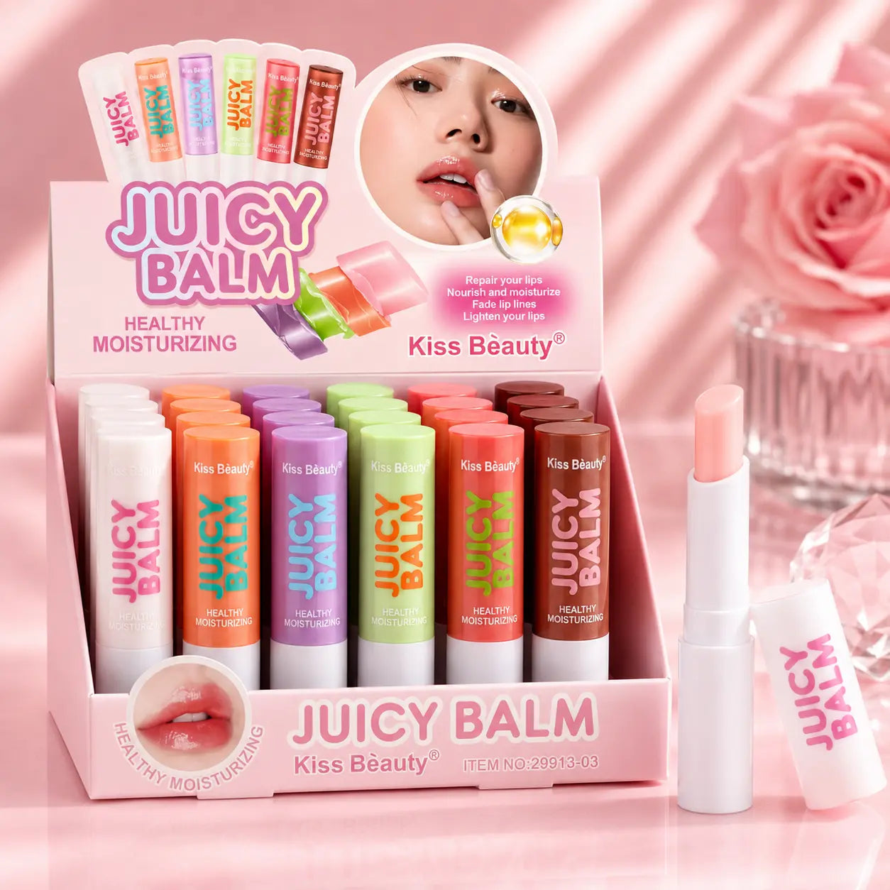 Juicy Balm Healthy Moisturizing Lip Balm