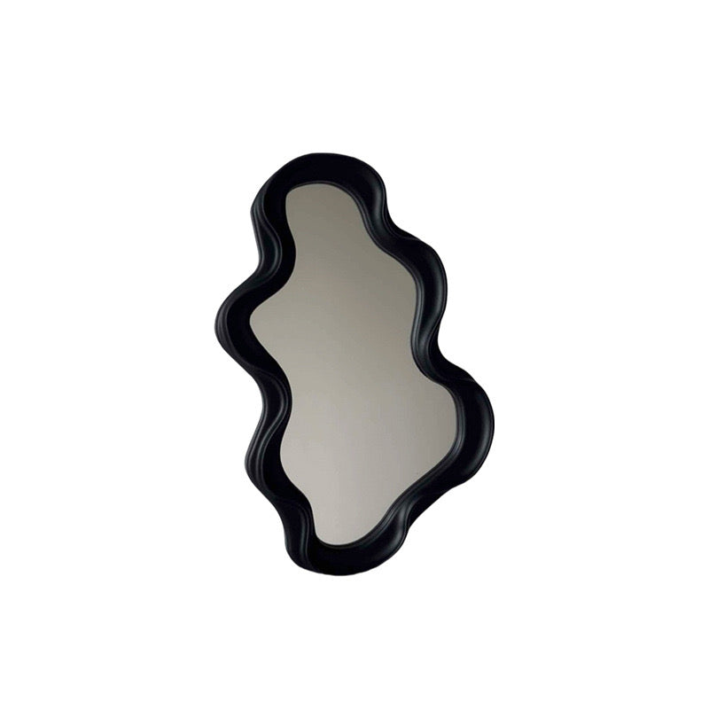 Cloud Shaped Makeup Mirror Wall Mounted & Desktop Standing Irregular Vanity Mirror