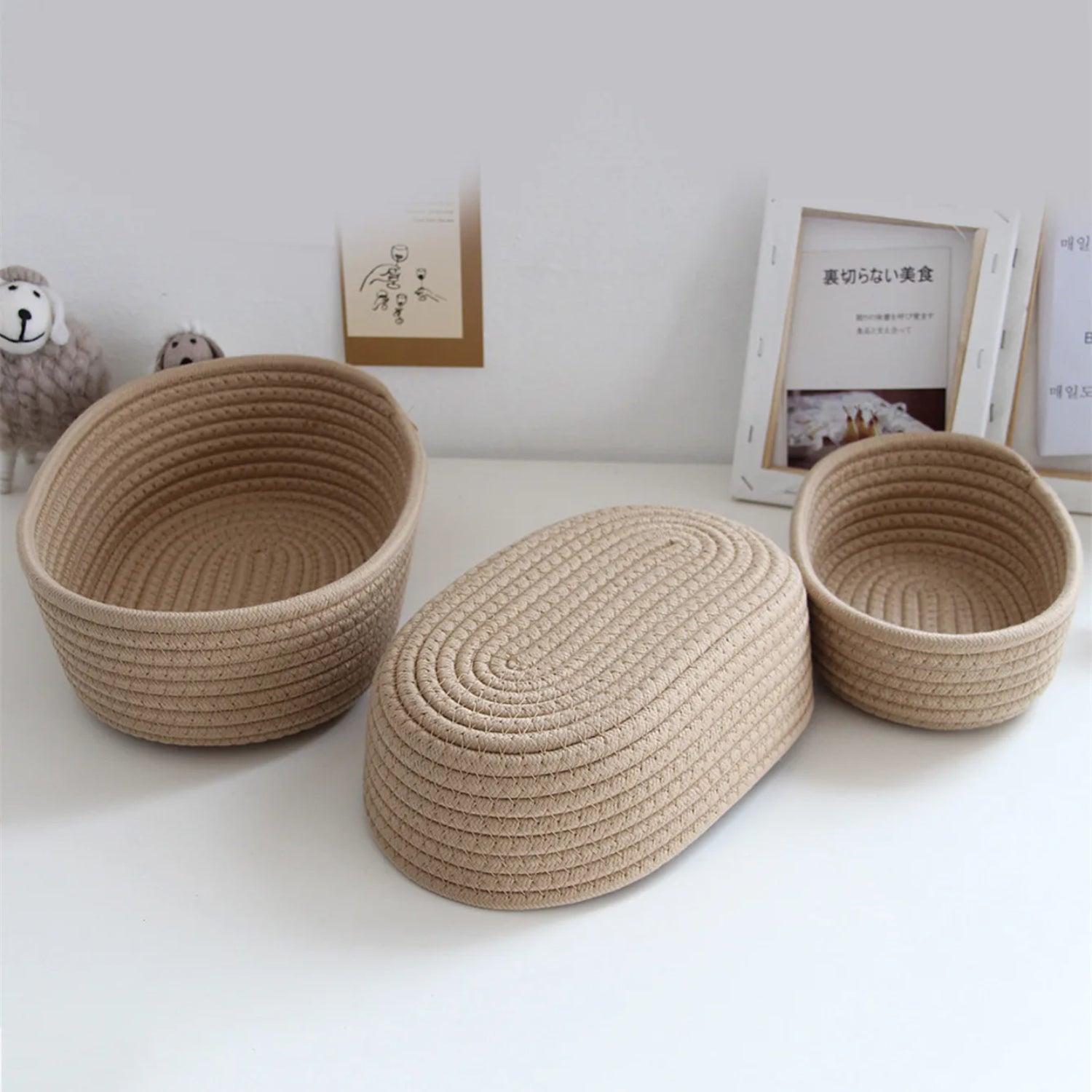 Multifunctional Rope Style Storage Basket