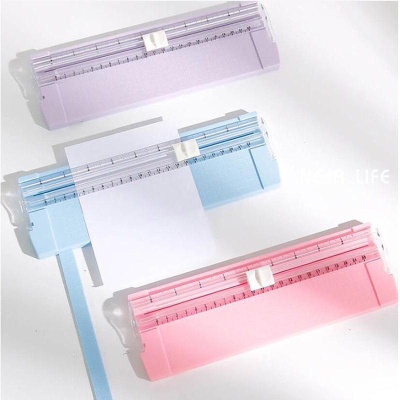 Multifunction Paper Cutter Precision Photo Trimmers DIY Paper Slicer Knife Cutting Machine Korean Stationery Office Art Tool