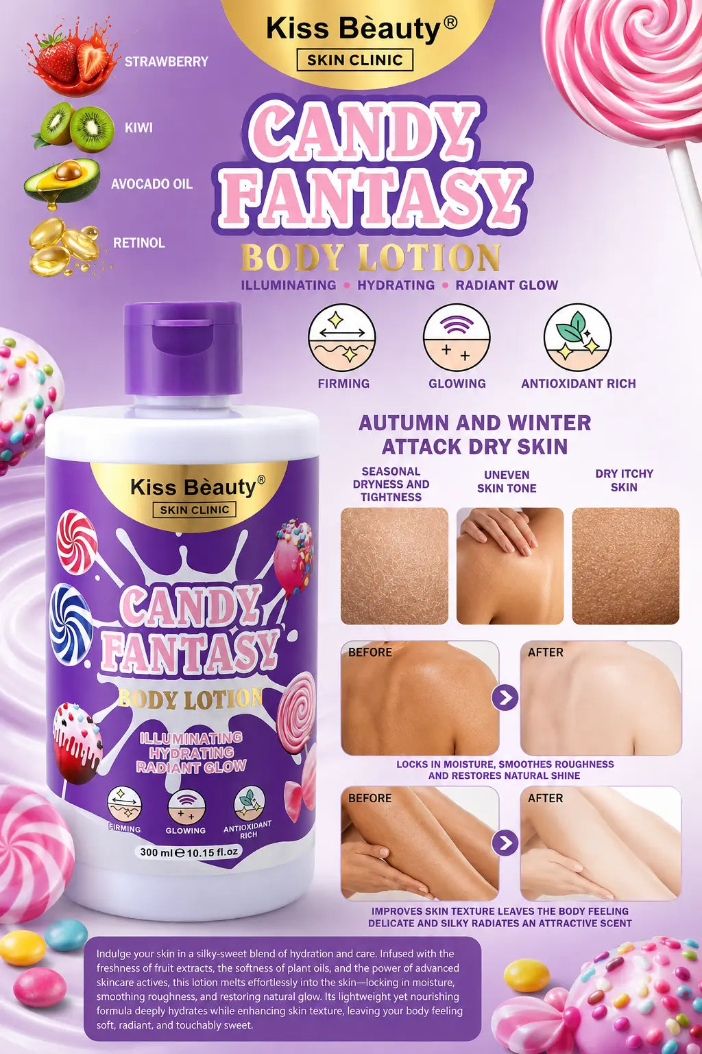 Scented Body Lotion 300ml