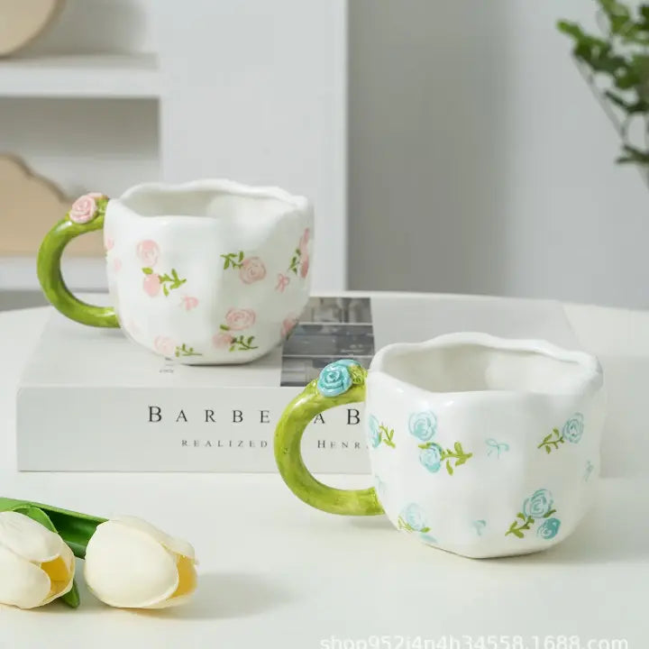 Blossom Garden Ceramic Mug Sparkels  Sparkels