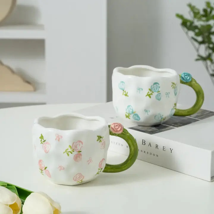 Blossom Garden Ceramic Mug Sparkels  Sparkels