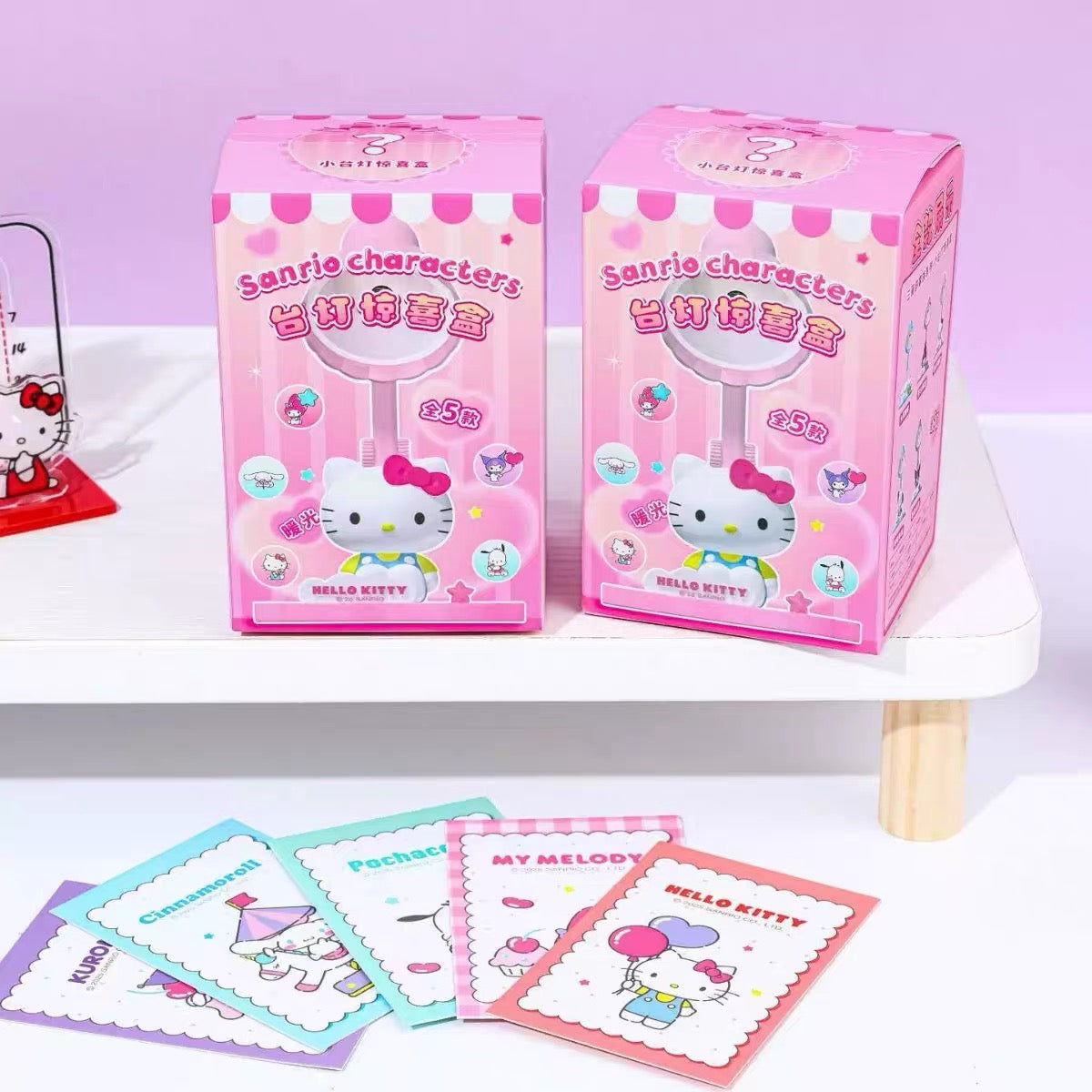 Characters Mini Desk Lamp Blind Box