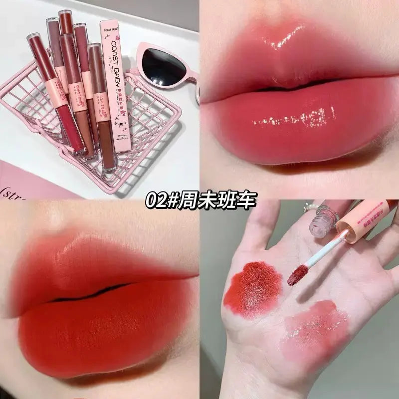 BABY 2-in-1 Double Ended Lip Tint & Lip Glaze