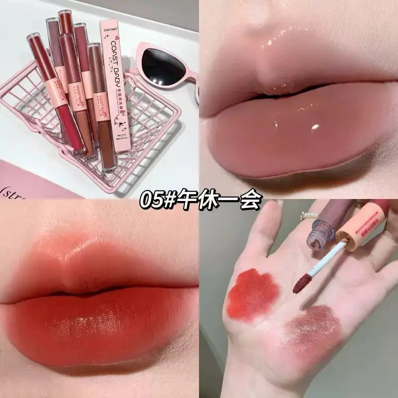 BABY 2-in-1 Double Ended Lip Tint & Lip Glaze