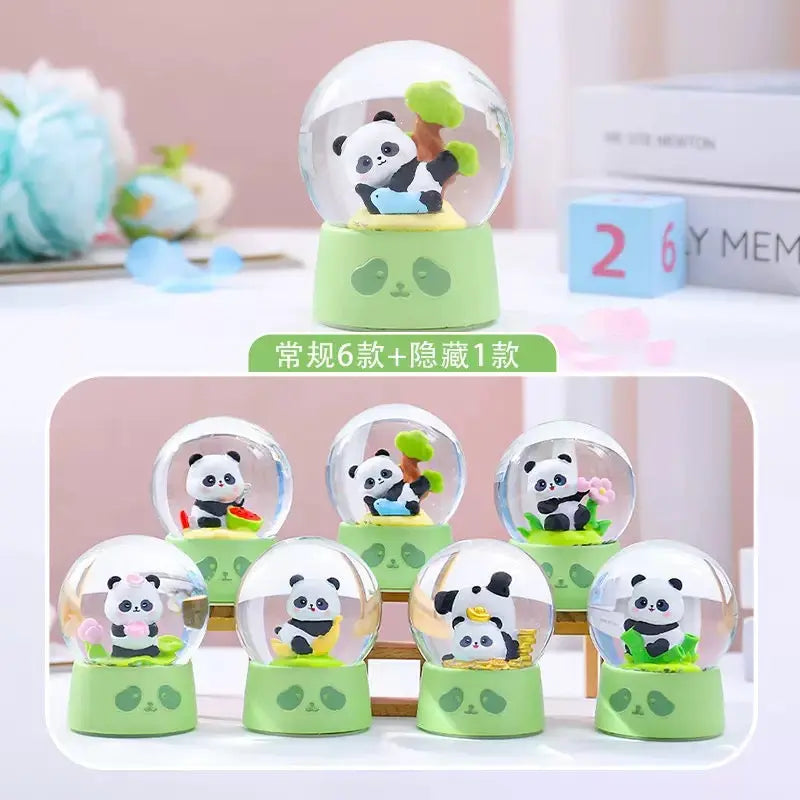 Cute Panda Mini Crystal Ball Random Design Secret Box