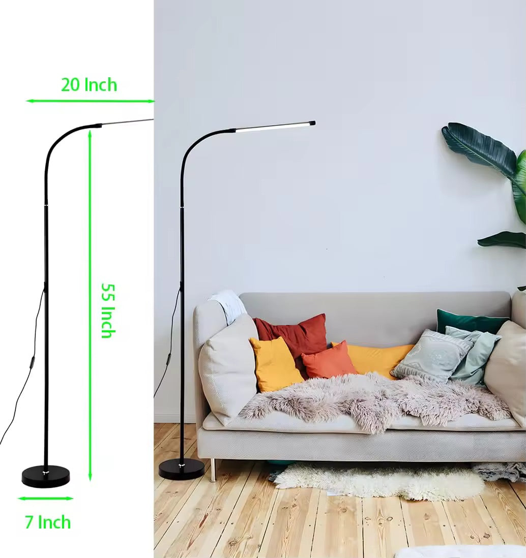LED Foldable Floor Lamp For Living Room Lamp Bedroom Bedside Lamp Study Reading Lamp Simple And Modern Eye Protection Standing Desk Lamp