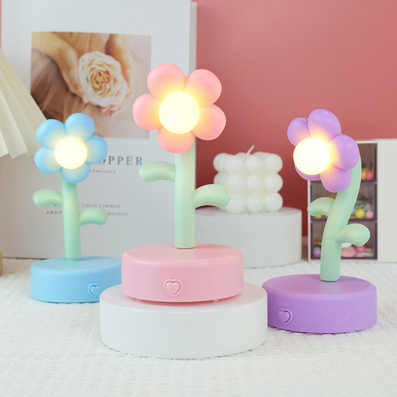 Cute Mini Flower Led Lamp