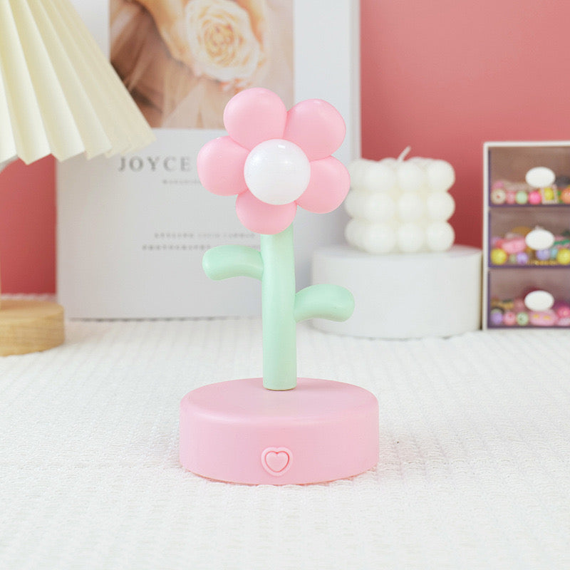 Cute Mini Flower Led Lamp