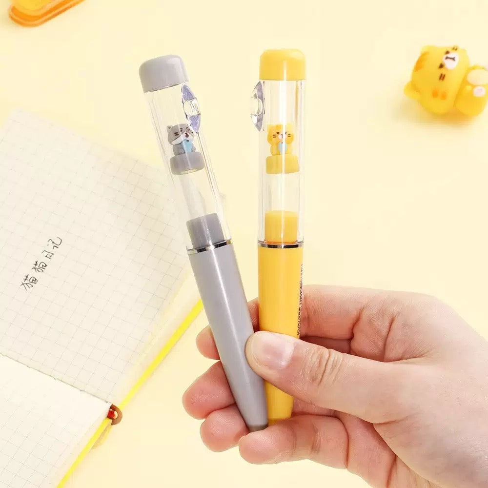 Kawaii Animal Capsule Shake Gel Pen