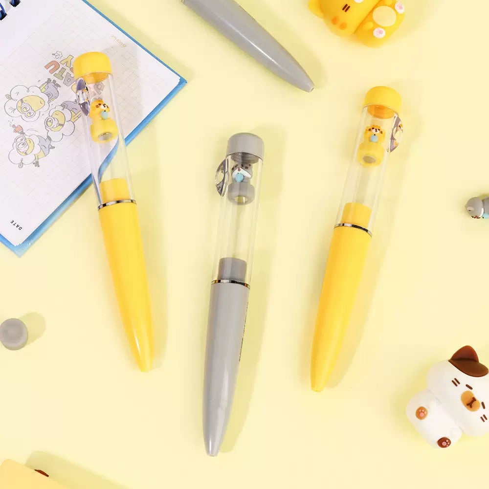 Kawaii Animal Capsule Shake Gel Pen