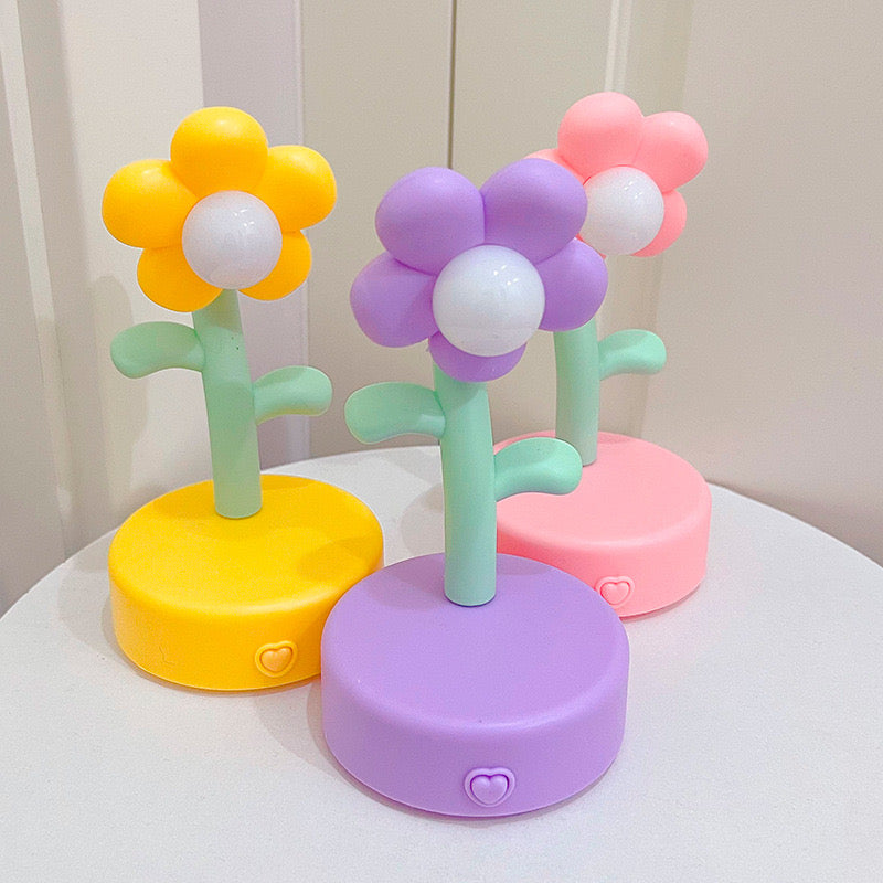 Cute Mini Flower Led Lamp