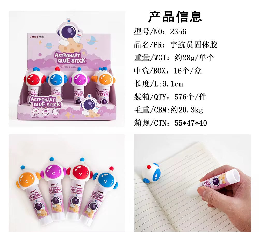 1Pc Kawaii PVC Cartoon Glue Stick