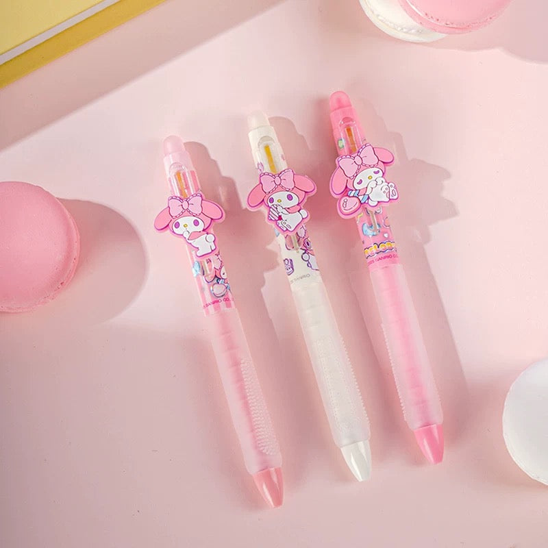 Cute Style Gel Pen Pastel Cartoon Press Pen 0.5mm for School & Journaling