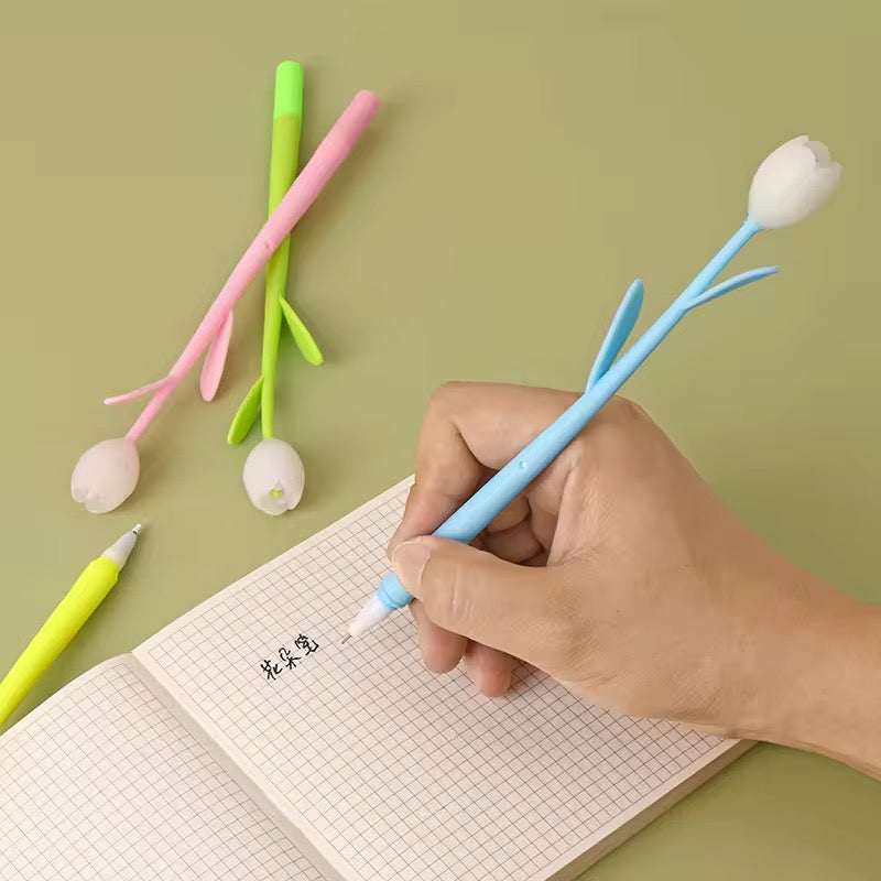 Kawaii Tulip Gel Pen