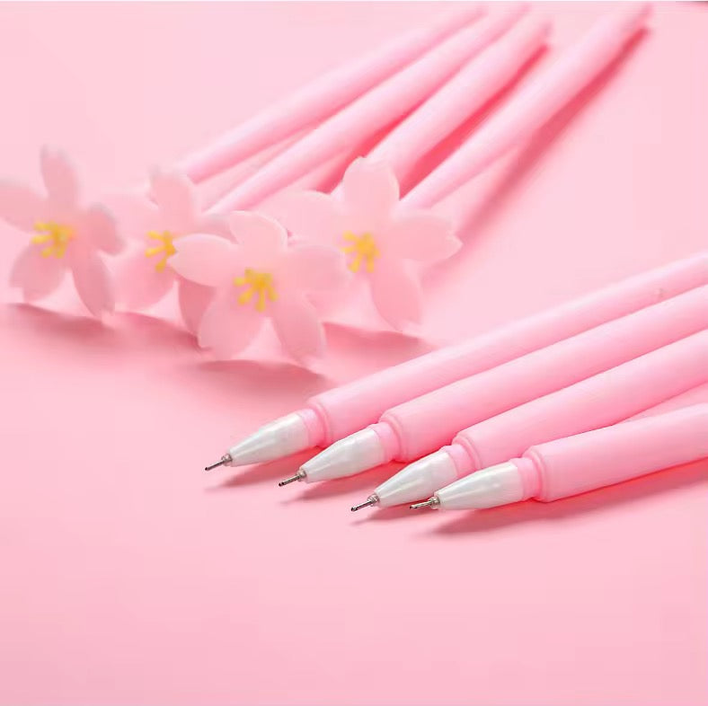 Kawaii Floral Gel Pen