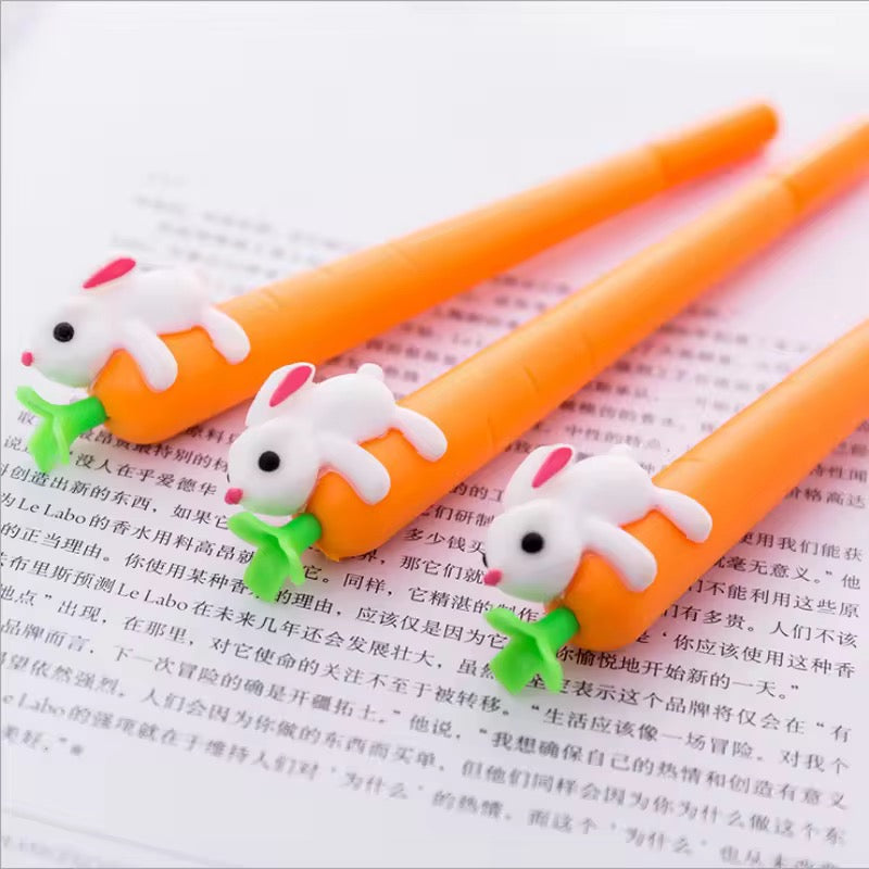 Rabbit Carrot Gel Pen