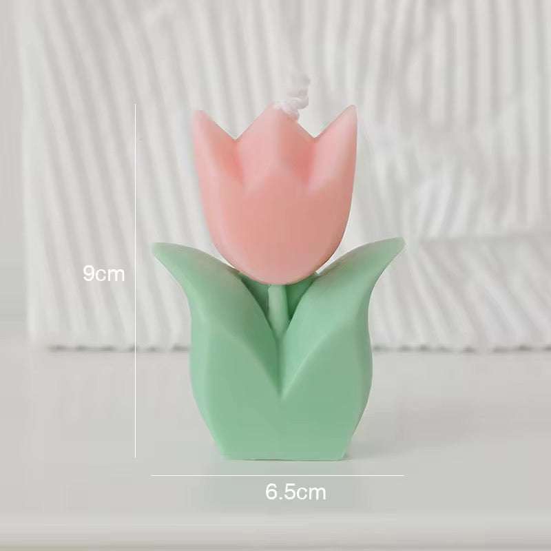 Tulip Shape Scented Candle