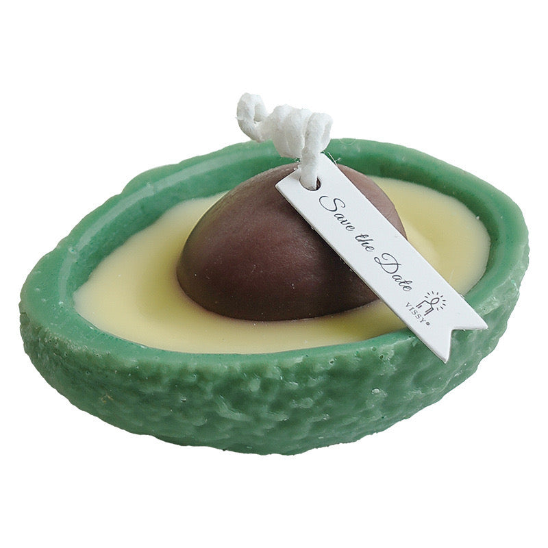 Avocado Shape Scented Candle