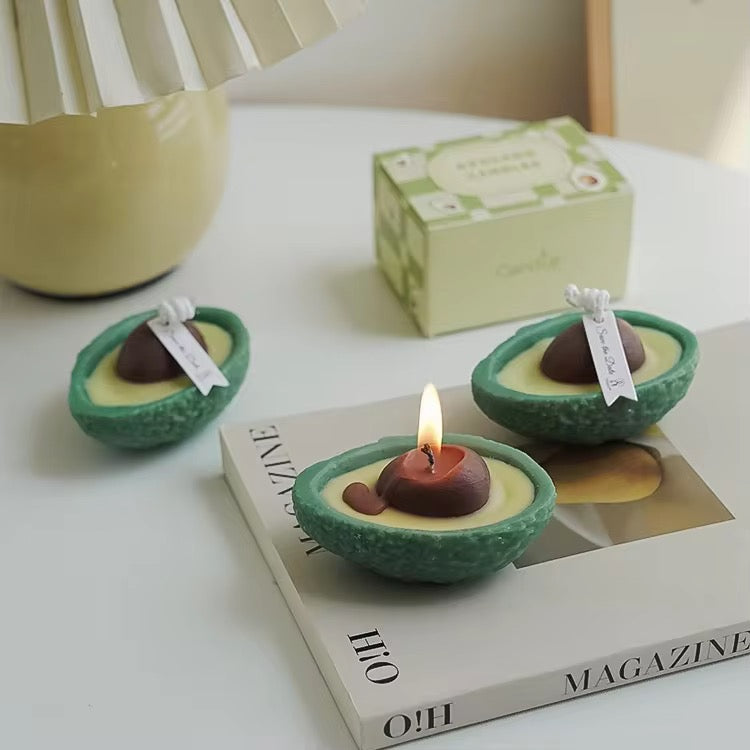 Avocado Shape Scented Candle