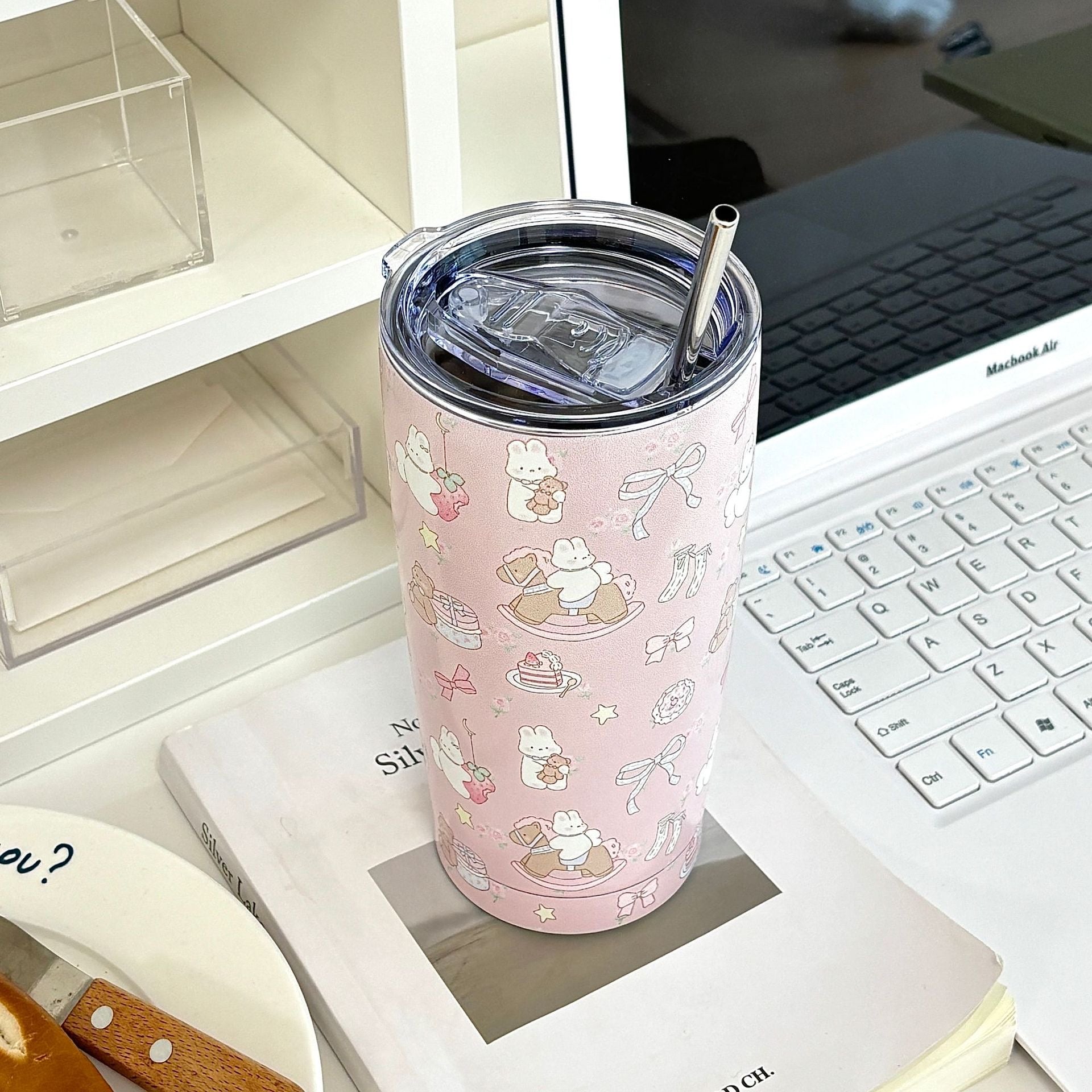 550ML Kawaii Cute All Print Stainless Steel Vacuum Mug