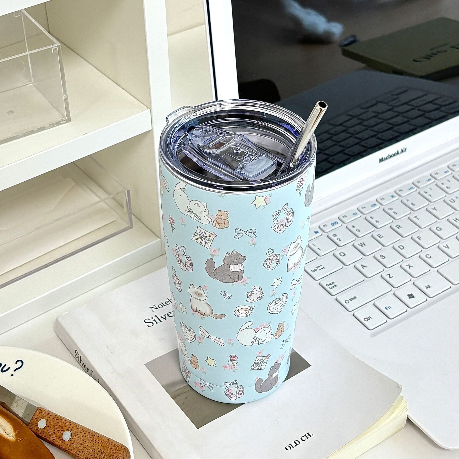 550ML Kawaii Cute All Print Stainless Steel Vacuum Mug